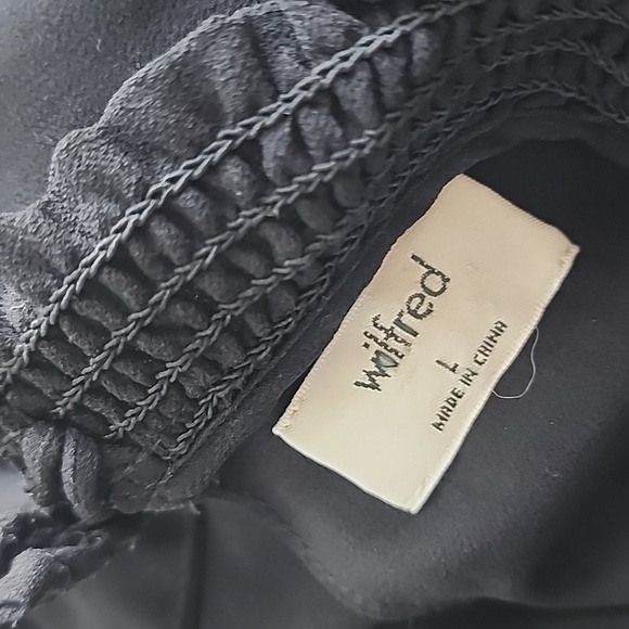 Wilfred Aritzia Valencia Fet'e Chiffon Blouse black Size Large - Picture 12 of 14